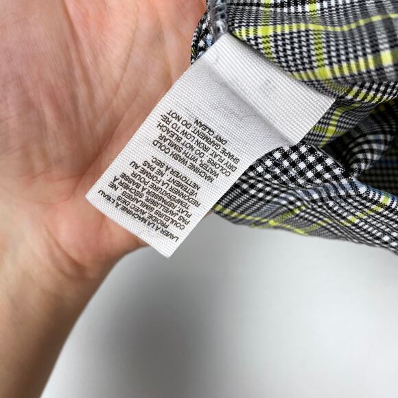 Garage Regina Halter Plaid Cropped Fitted Stretch Retro Inspired Strappy Medium - Picture 8 of 8